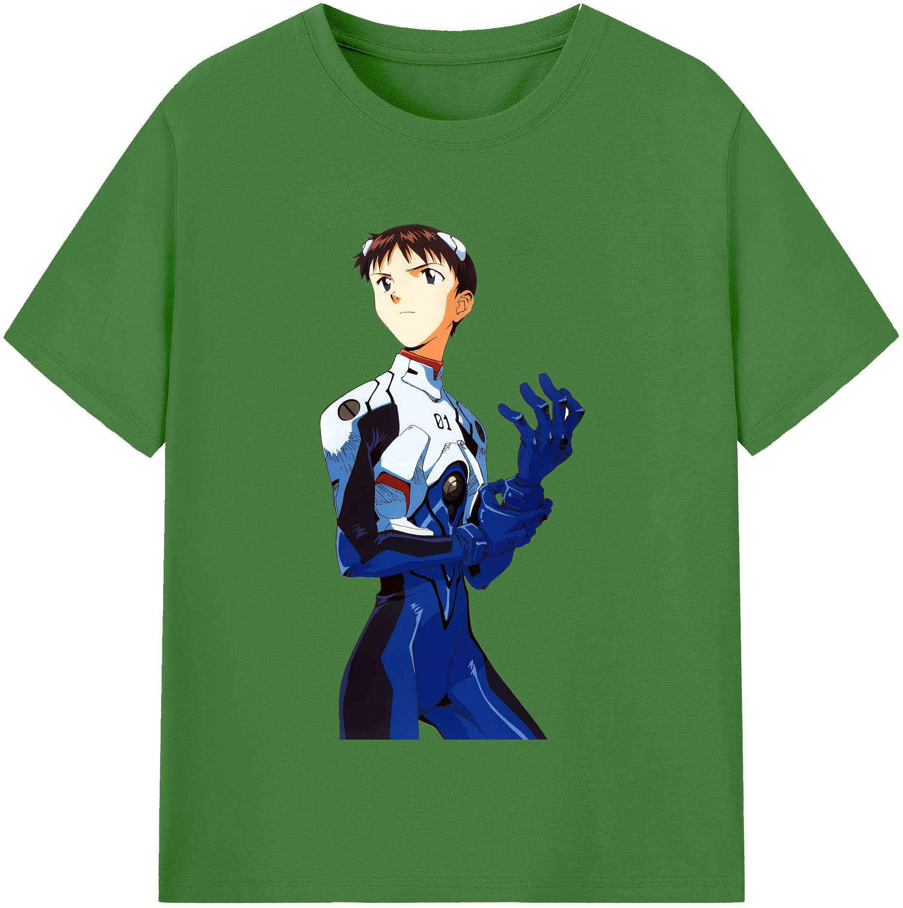 （画像用） EVA 新世紀エヴァンゲリオン レディースカジュアルプリントTシャツ（綿100％）